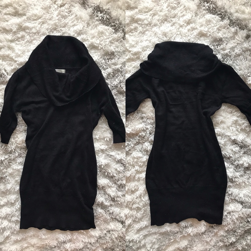 Solid 3/4 sleeve Knit sweater